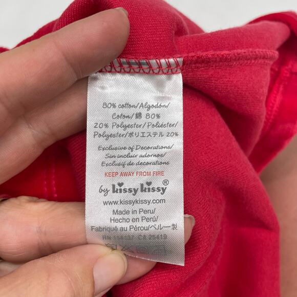 NWT Kissy Kissy 6-9M Jingle Velour Dress - Picture 4 of 4